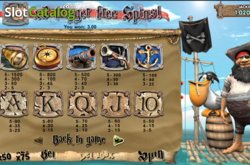 Скрин9. Pirates Millions слот