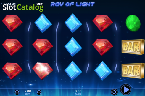 Скрин3. Ray of Light слот