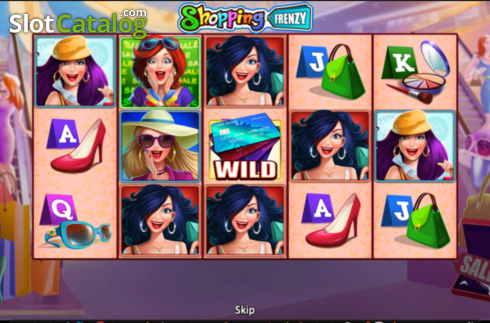 Скрин2. Shopping Frenzy слот