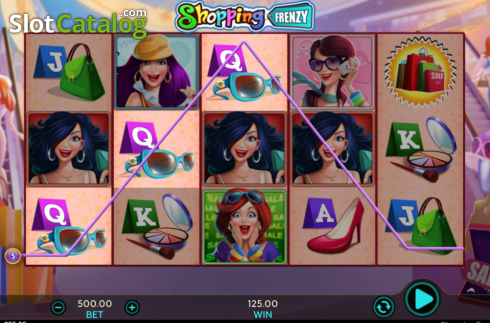 Скрин3. Shopping Frenzy слот
