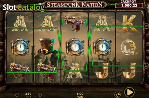Скрин6. Steampunk Nation слот