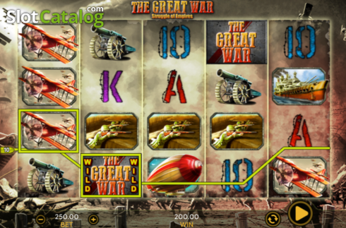 Скрин5. The Great War (Section 8 Studio) слот