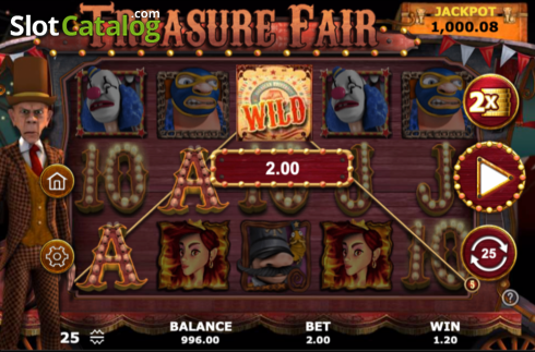 Скрин7. Treasure Fair слот