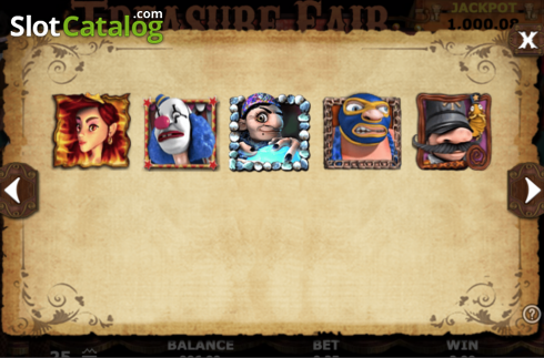 Скрин9. Treasure Fair слот
