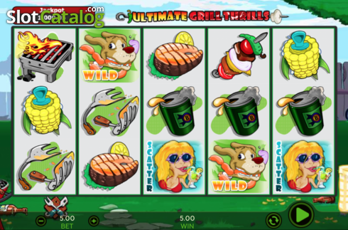 Скрин3. Ultimate Grill Thrills слот