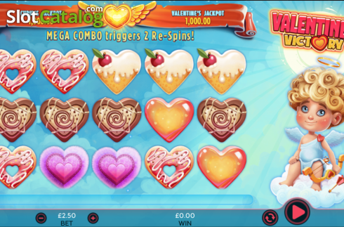 Скрин3. Valentines Victory слот