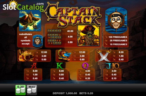 Скрин6. Captain Stack слот