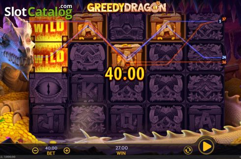 Скрин3. Greedy Dragon слот