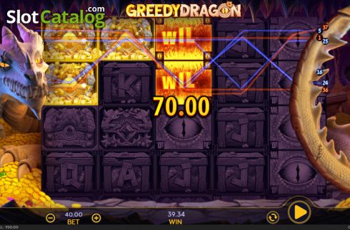 Скрин4. Greedy Dragon слот