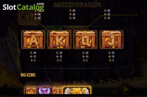 Скрин7. Greedy Dragon слот