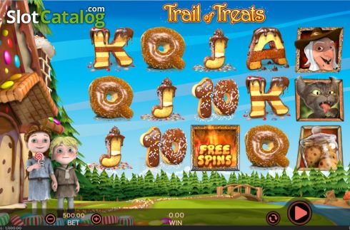 Скрин2. Trail of Treats слот
