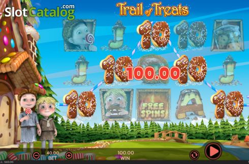 Скрин3. Trail of Treats слот