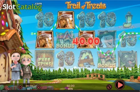 Скрин5. Trail of Treats слот