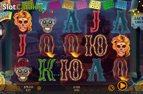 Скрин2. Noche De Los Muertos слот