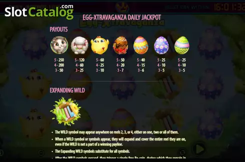 Скрин7. Egg-Xtravaganza слот