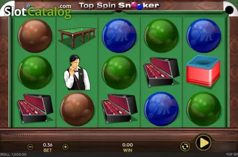 Скрин2. Top Spin Snooker слот