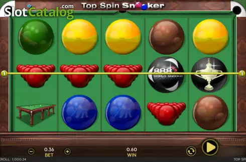 Скрин3. Top Spin Snooker слот