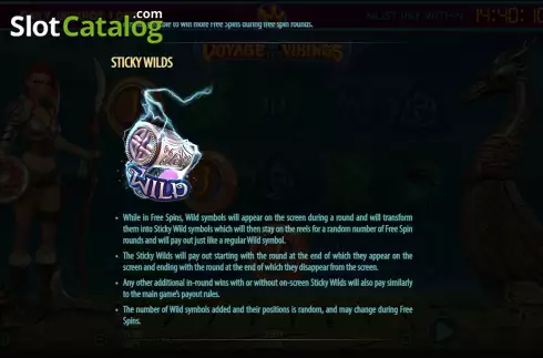 Скрин6. Voyage of the Vikings слот