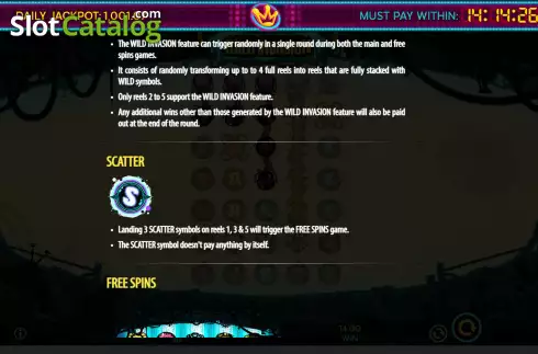 Скрин6. Wild Invasion слот