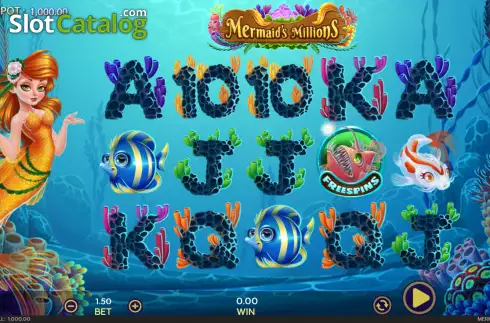 Скрин2. Mermaid's Millions (Section 8 Studio) слот