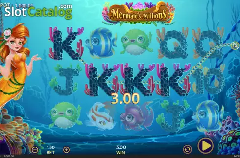 Скрин3. Mermaid's Millions (Section 8 Studio) слот