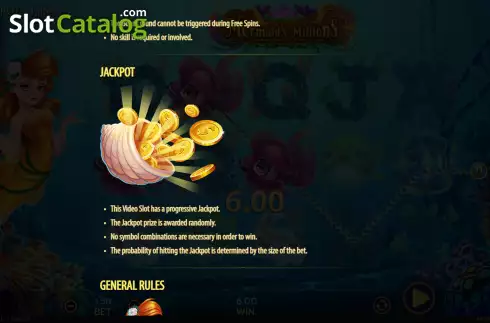 Скрин7. Mermaid's Millions (Section 8 Studio) слот