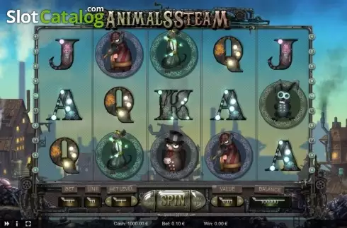 Скрин3. Animals Steam слот