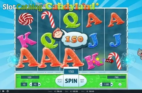 Скрин3. Candy Land (Thunderspin) слот