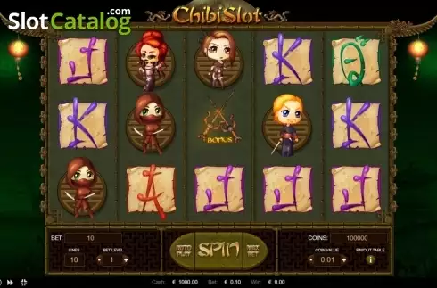 Скрин2. Chibi Slot слот