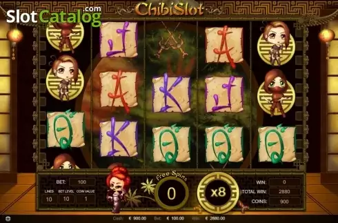 Скрин5. Chibi Slot слот