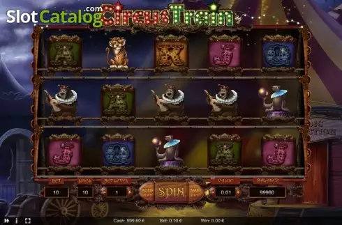 Скрин2. Circus Train слот