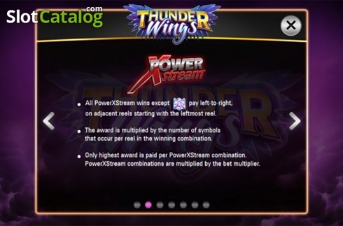 Скрин5. Thunder Wings слот