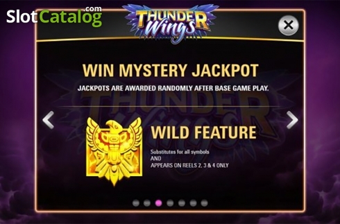 Скрин6. Thunder Wings слот