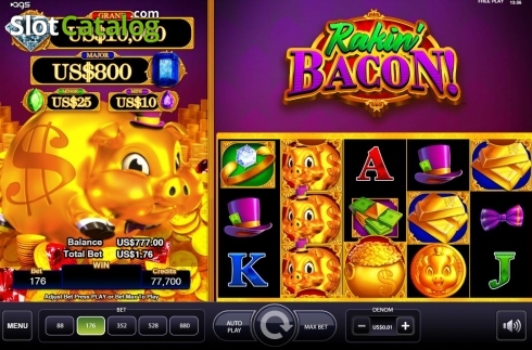 Скрин2. Rakin Bacon слот