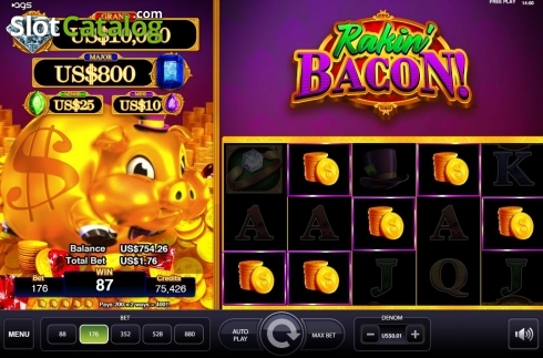 Скрин3. Rakin Bacon слот