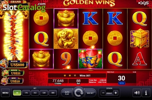 Скрин4. Golden Wins слот