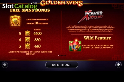 Скрин5. Golden Wins слот