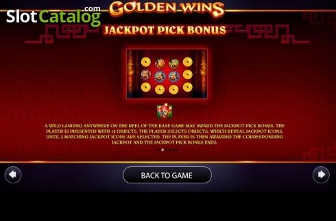 Скрин6. Golden Wins слот