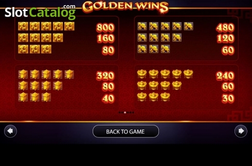 Скрин7. Golden Wins слот