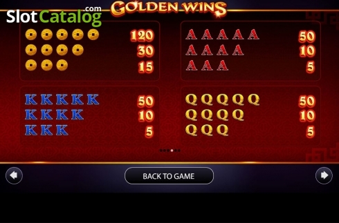 Скрин8. Golden Wins слот