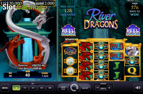 Скрин3. River Dragons (AGS) слот
