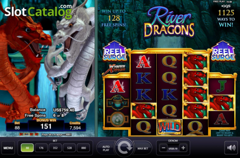 Скрин6. River Dragons (AGS) слот