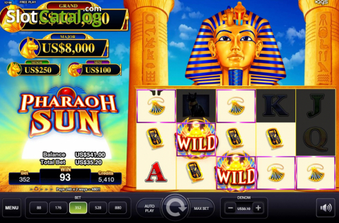 Скрин4. Pharaoh Sun слот