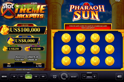 Скрин6. Pharaoh Sun слот