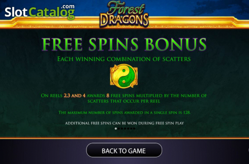 Скрин6. Forest Dragons слот
