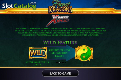 Скрин8. Forest Dragons слот