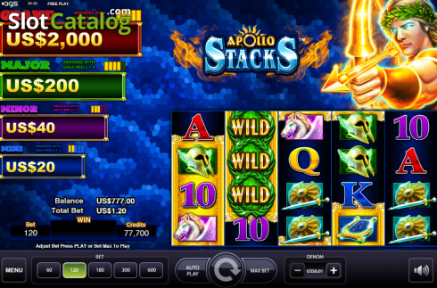 Скрин2. Apollo Stacks слот