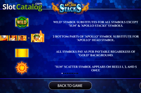 Скрин6. Apollo Stacks слот