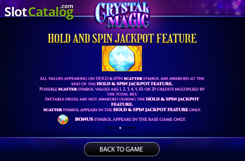 Скрин9. Crystal Magic слот