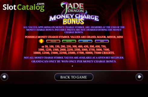Скрин9. Jade Dragon (AGS) слот